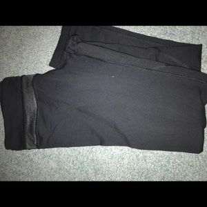 Cropped workout leggings